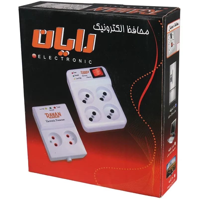 محافظ برق یخچال و فریزر 2 خانه رایان با کابل 3 متری — تصویر ۱۱