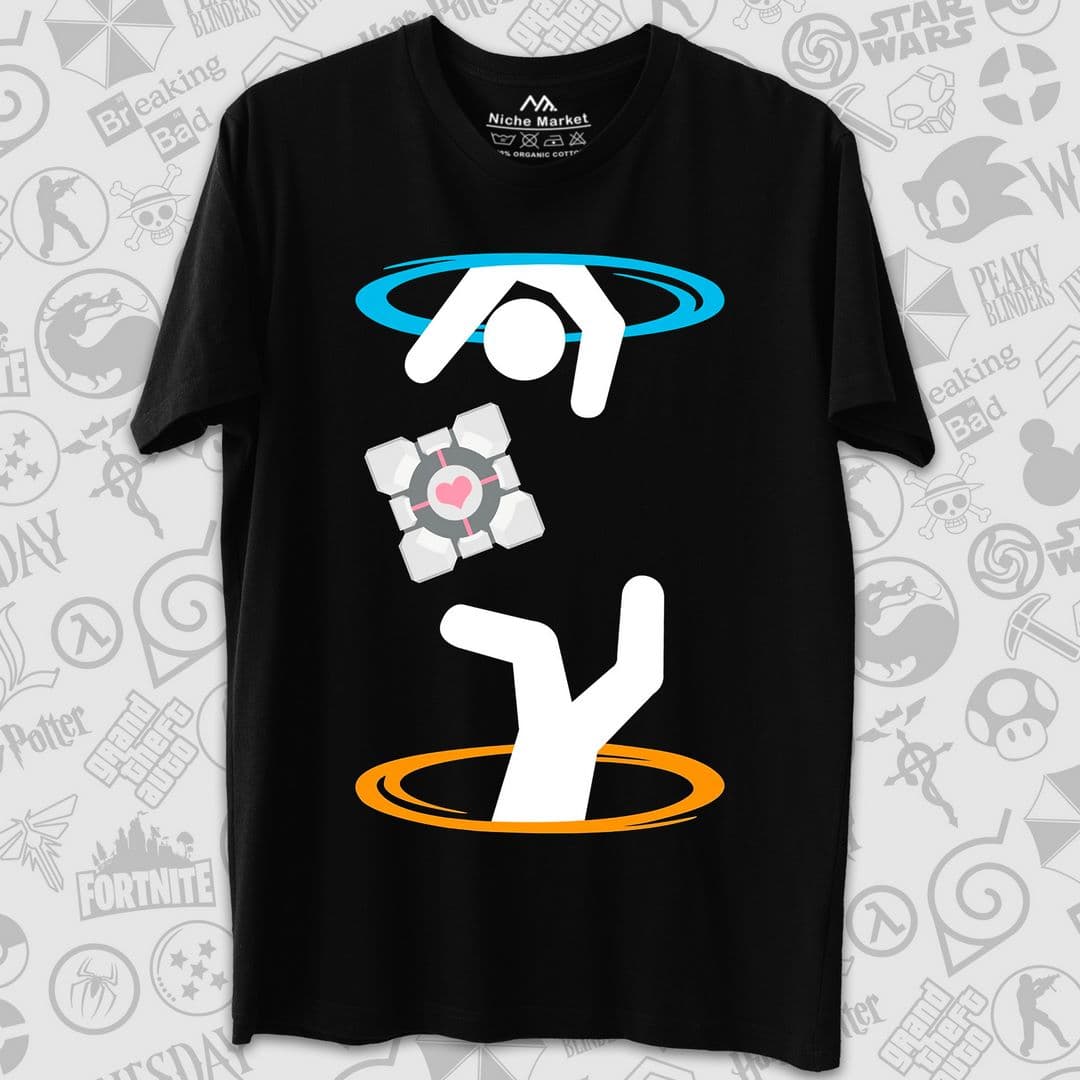 تیشرت Portal طرح Looping
