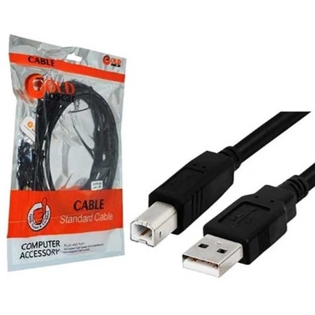 کابل USB پرینتر گلد اسکار طول 1.5 متر — تصویر ۲