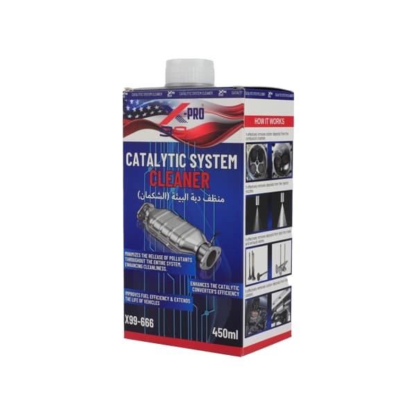 تمیز کننده کاتالیزور خودرو CATALYTIC SYSTEM CLEANER X99-PRO مدل X99-666 — تصویر ۲