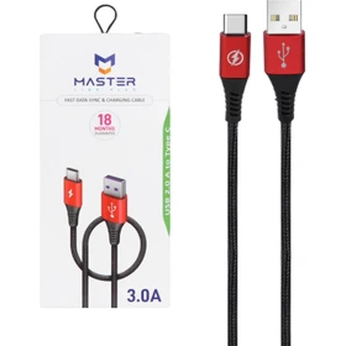 کابل شارژ Type-c کنفی master