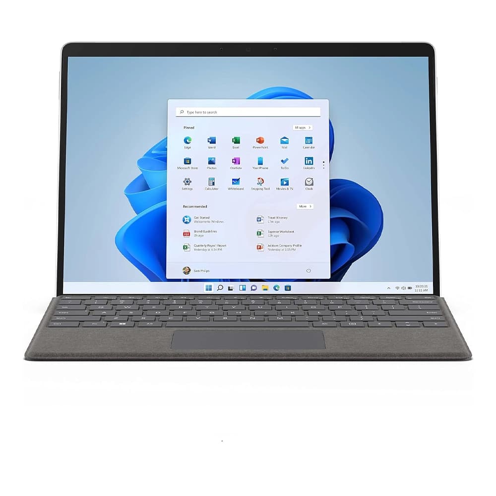 لپ تاپ سرفیس Surface Pro8| CORE i7-1185G7 | 16G | 256G | INTEL iris Xe | 13.3”2K TOUCH 120HZ (استوک) — تصویر ۴