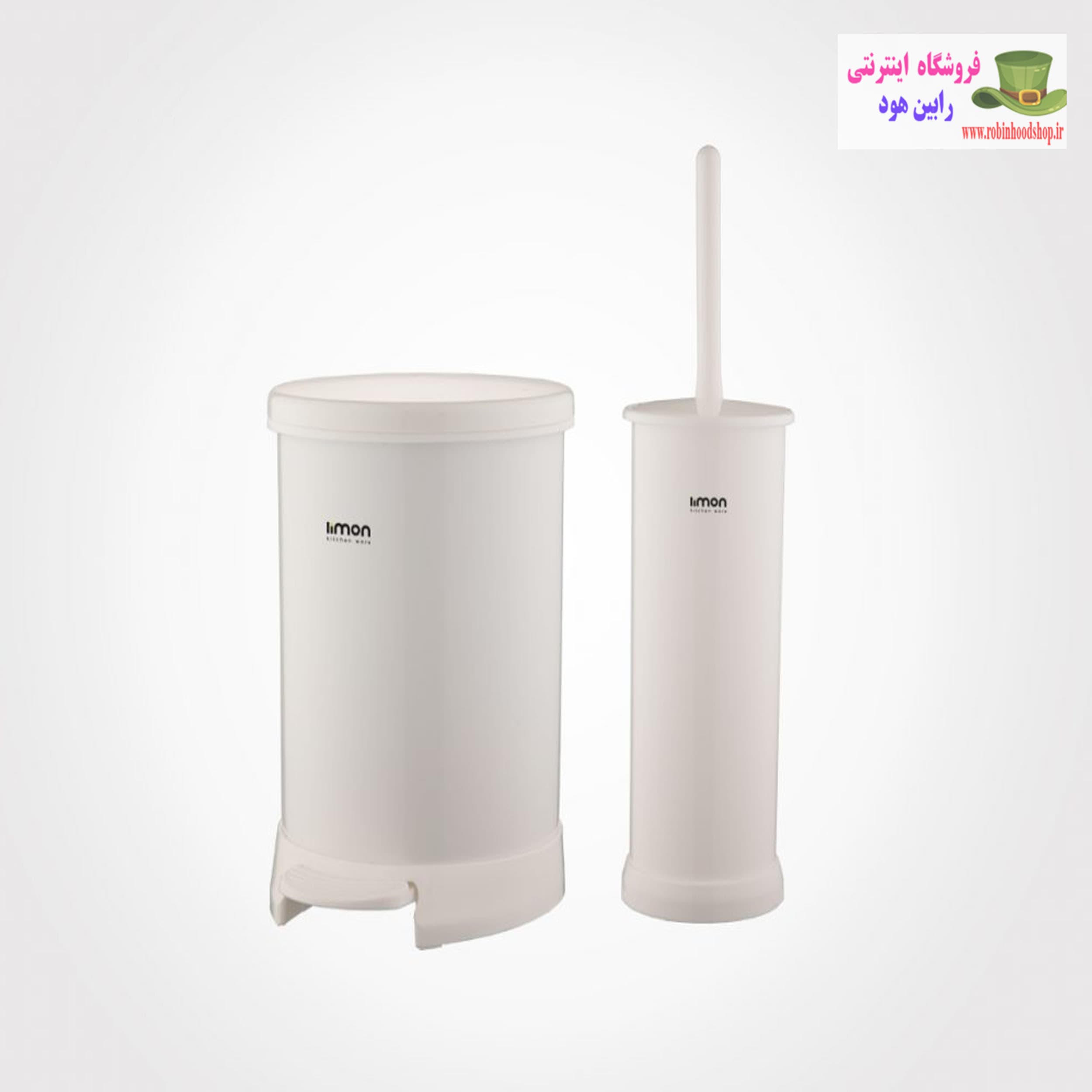 سطل و فرچه درب رنگی لیمون — تصویر ۴