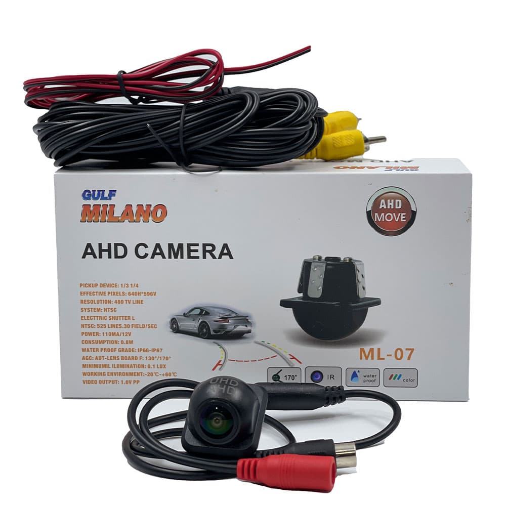 دوربین عقب ماشین چرخشی گلف میلانو GULF MILANO مدل AHD-102MOVE — تصویر ۲
