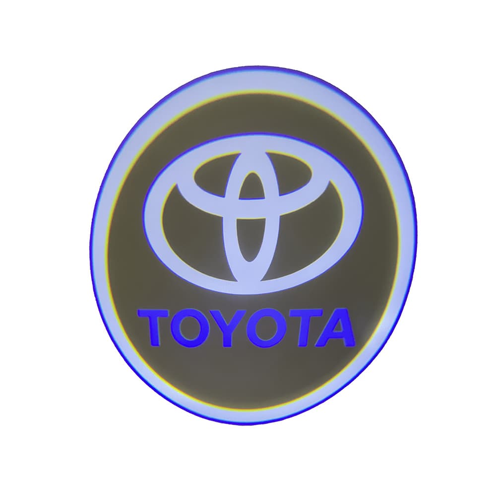ال ای دی لوگو زیر درب ماشین (ولکام لایت) تویوتا LED logo TOYOTA — تصویر ۳