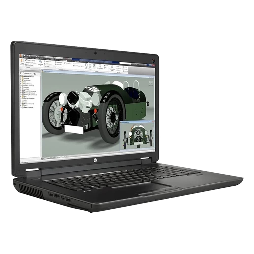 لپ تاپ اچ پی HP ZBOOK 17 G1 | i7-4810MQ | 8G | 256G | 4GB K3100 | 17.3″FHD (استوک) — تصویر ۵