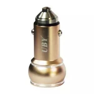 شارژر فندکی 2 پورت UBY مدل U-C03 پک دار — تصویر ۲