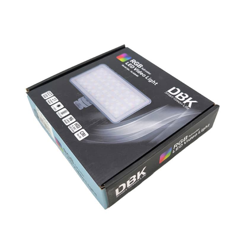 نور RGB DBK SLA004R | پنل LED پرتابل RGB — تصویر ۹