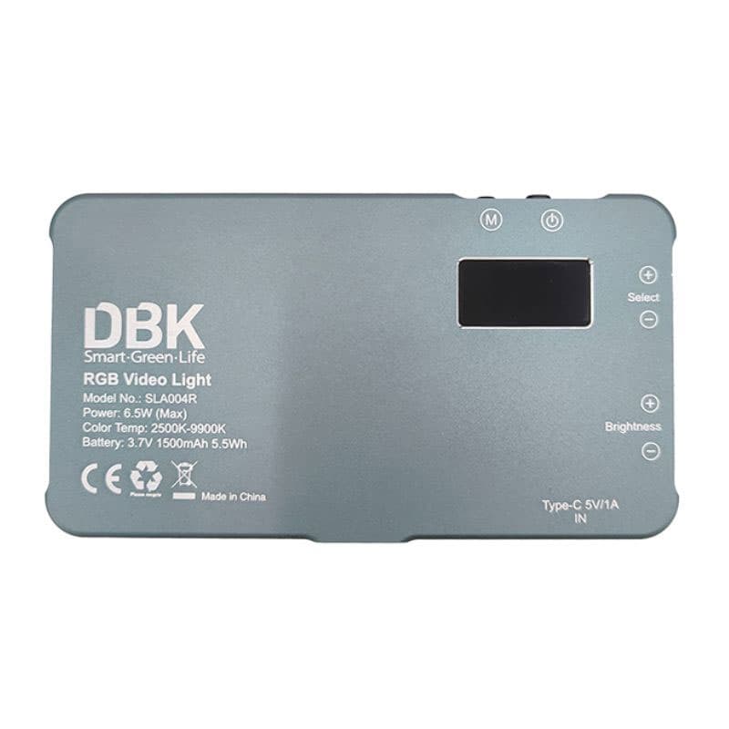 نور RGB DBK SLA004R | پنل LED پرتابل RGB — تصویر ۲
