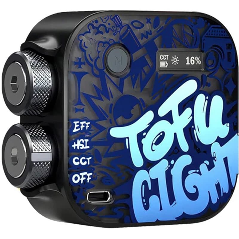 نور ثابت RGB Tofu 360 | پنل RGB سر دوربین — تصویر ۵