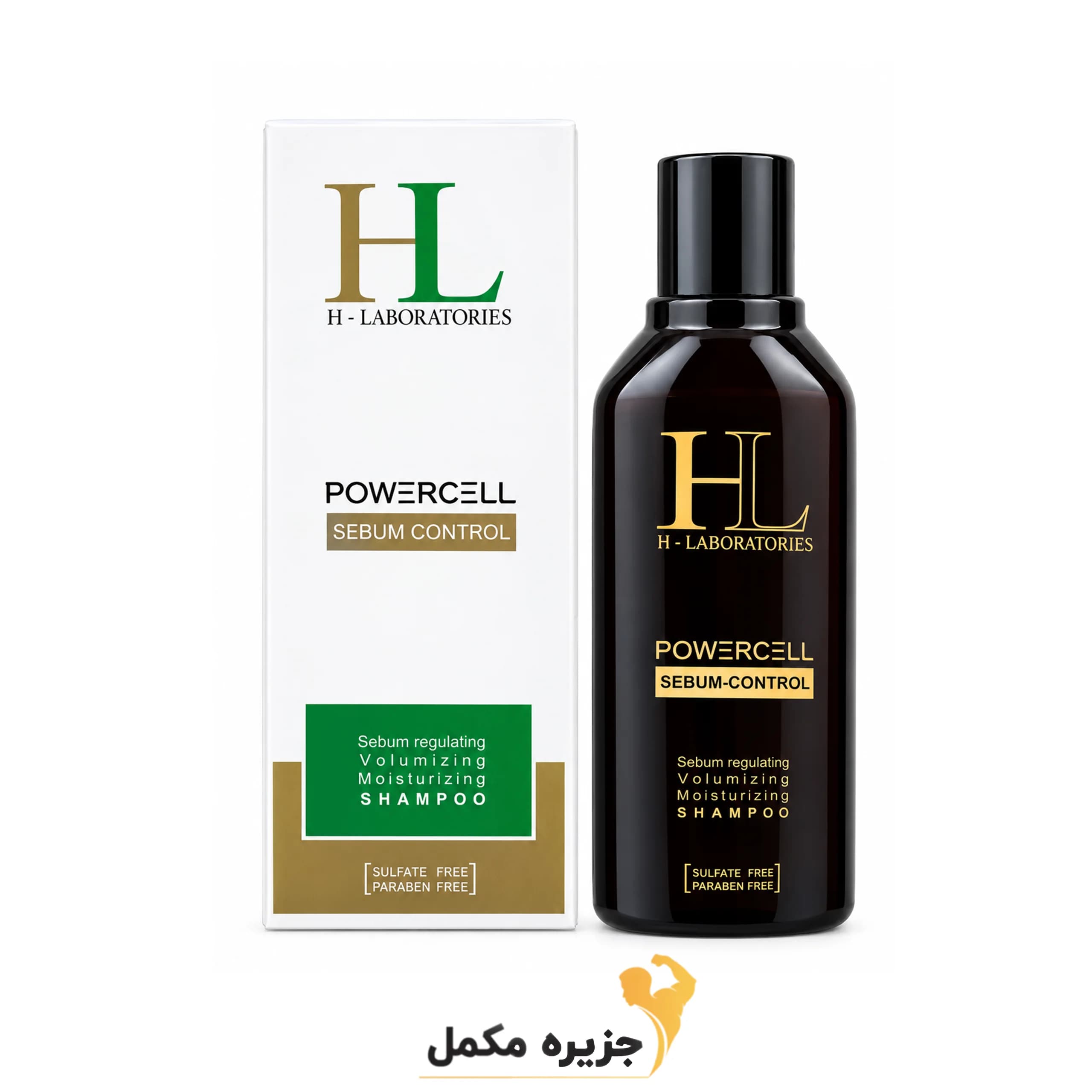 شامپو کنترل کننده ترشح چربی کف سر و مو اِچ لابراتوریس