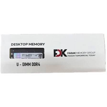 رم کامپیوتر فدک A1 DDR4 16GB Single 3200MHz CL22
