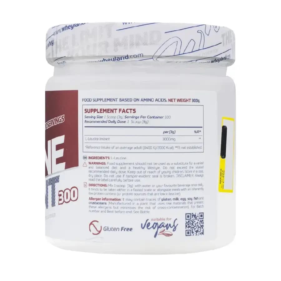 پودر ال لوسین وی لند نوتریشن 300 گرم| WeeLand Nutrition L-Leucine Powder 300 g — تصویر ۴