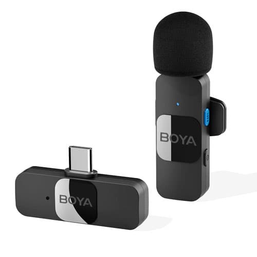 میکروفون بی سیم بویا BOYA BY-V10 دو سال گارانتی تعویض