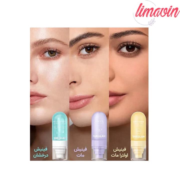 اسپری فیکس آبی شیگلم مدل Press Refresh حجم 55 میلی لیتر — تصویر ۴