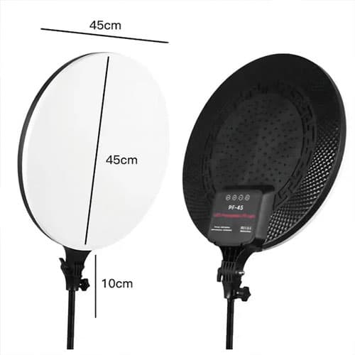 سافت لایت نور ثابت ال ای دی مدل Soft Light PF-45 همراه سه پایه — تصویر ۹