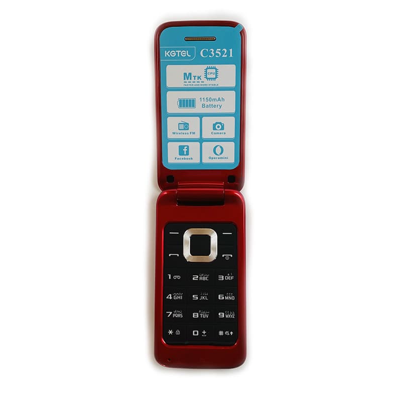 گوشی موبایل کاجیتل مدل C3521 دو سیم‌ کارت ظرفیت 32 مگابایت و رم 32 مگابایت — تصویر ۳