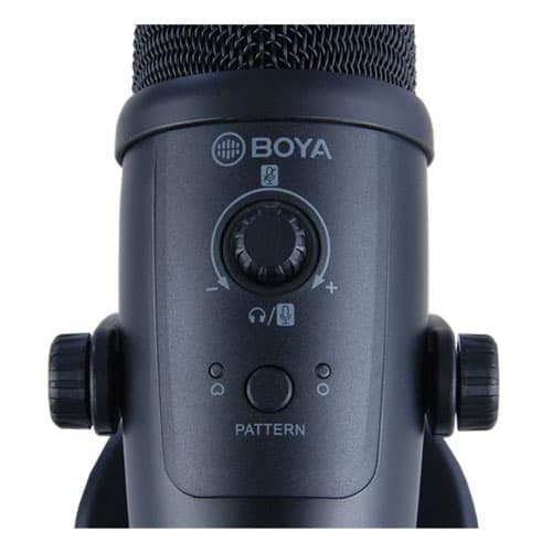 میکروفون رومیزی USB بویا BOYA BY-PM500 گارانتی دوساله تعویض — تصویر ۵