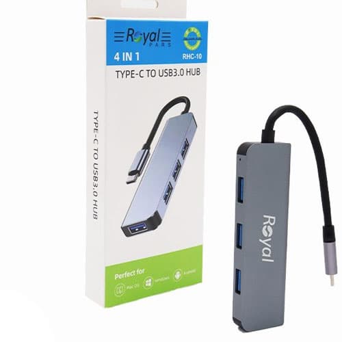 هاب Type-C به USB 3.0 رویال — تصویر ۲