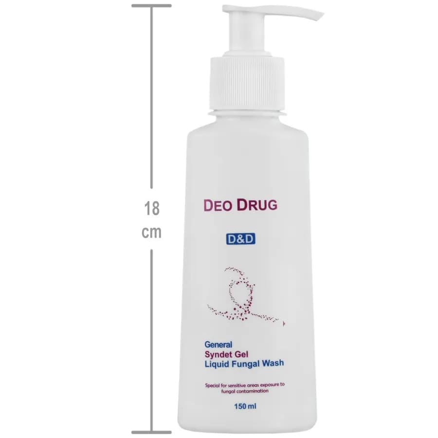 ژل شستشوی ضد قارچ دئودراگ | DEO Drug Syndet Gel Liquid Fungal Wash — تصویر ۳