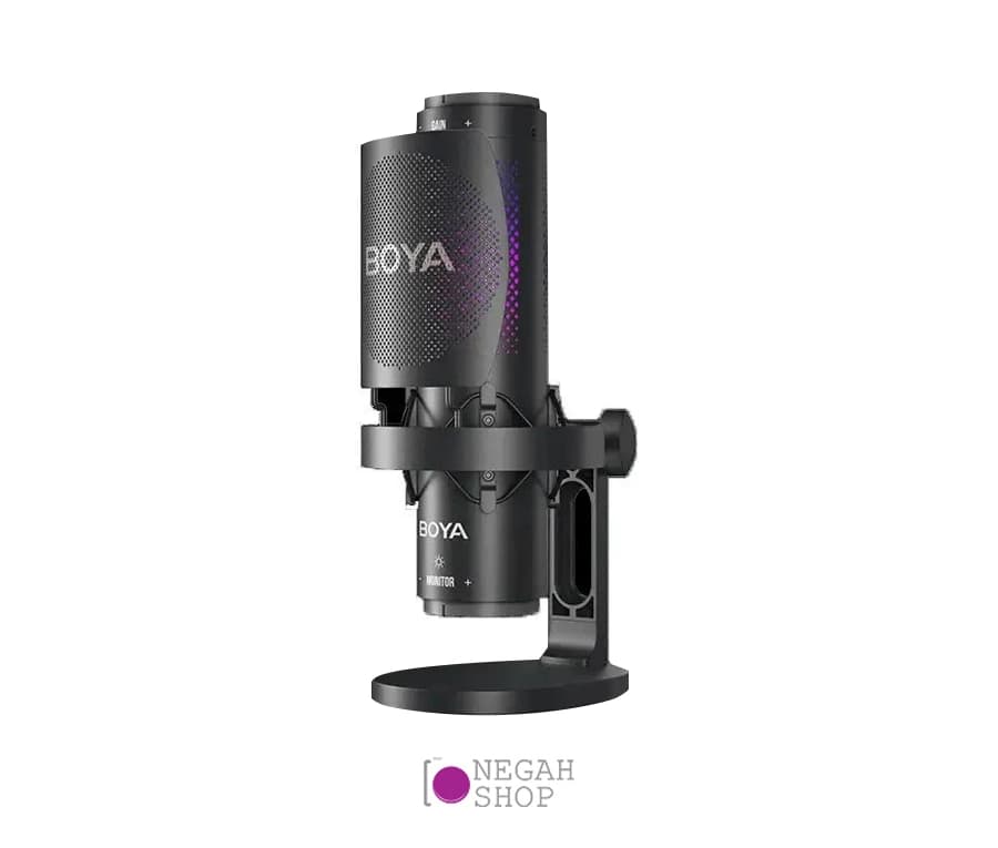 میکروفون استودیویی Boya BY-K9 Desktop Type C — تصویر ۱۰
