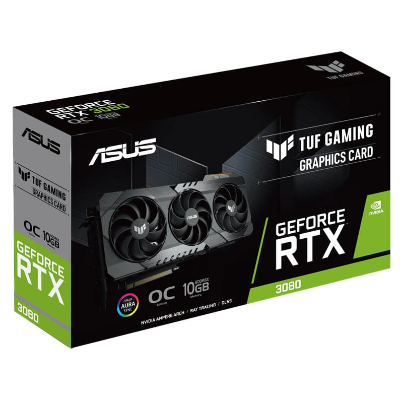 کارت گرافیک دست دوم ASUS TUF Gaming GeForce RTX3080 OC 10GB GDDR6X 320Bit — تصویر ۹