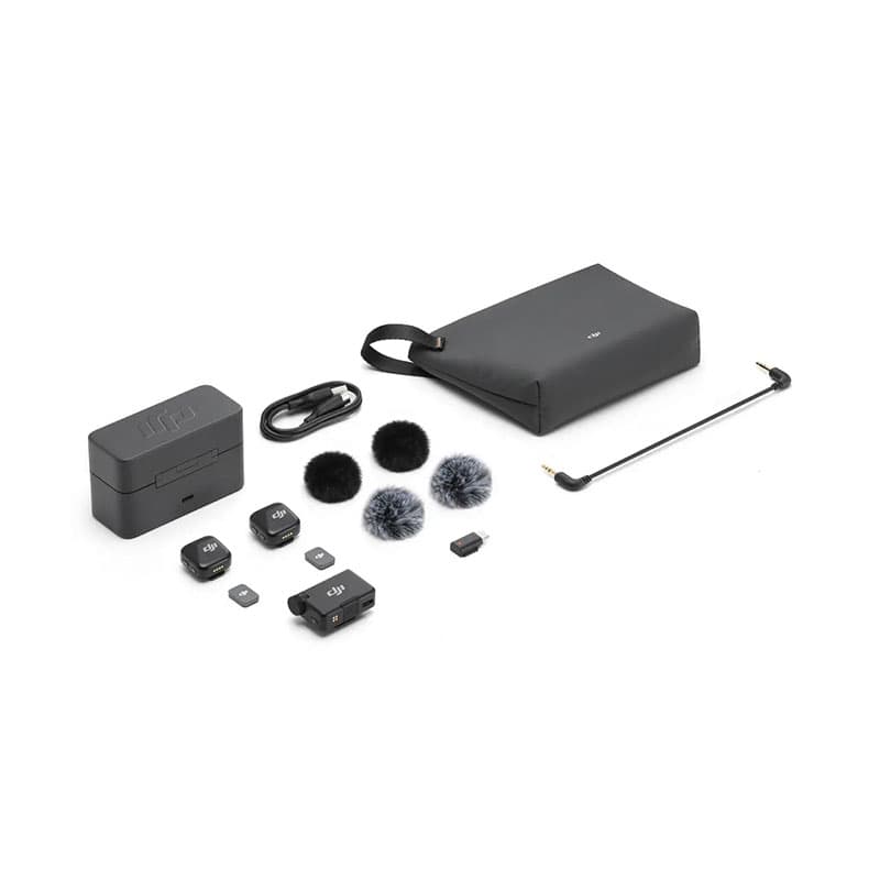 میکروفون بیسیم دی جی ای DJI Mic Mini 2-Person Wireless Microphone — تصویر ۸
