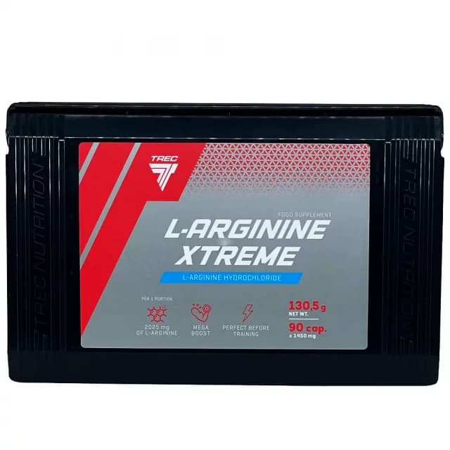 کپسول ال آرژنین اکستریم ترک نوتریشن 90 عدد | Trec Nutrition L-Arginie Xtreme 90 Capsules — تصویر ۲
