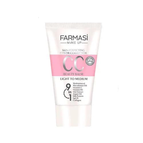 سی سی کرم فارماسی با SPF25 شماره 02 رنگ روشن تا متوسط 50 میلی لیتر