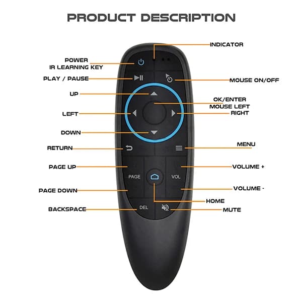 ریموت ایر ماوس مدل G10S Pro BT — تصویر ۹