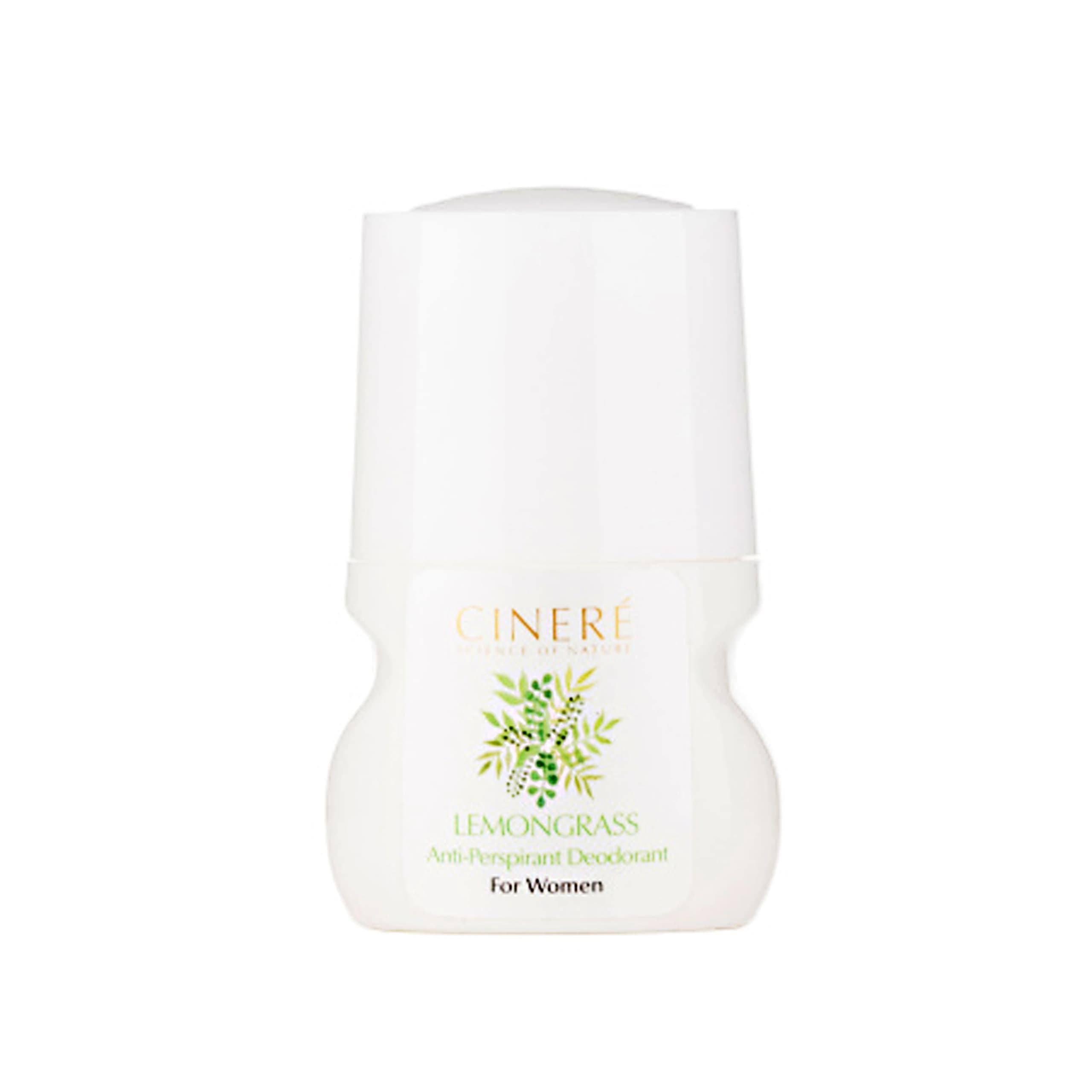 دئودورانت زنانه سینره مدل لیمو حجم 50 میلی لیتر | cinere lemongrass deodorant 50Ml