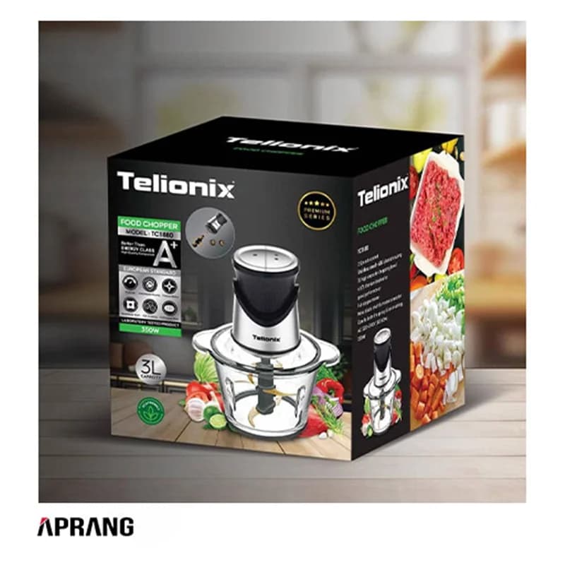 خردکن 3 لیتری پرمیوم تلیونیکس مدل TELIONIX TC1880گارانتی 18ماهه الما الکترونیک,