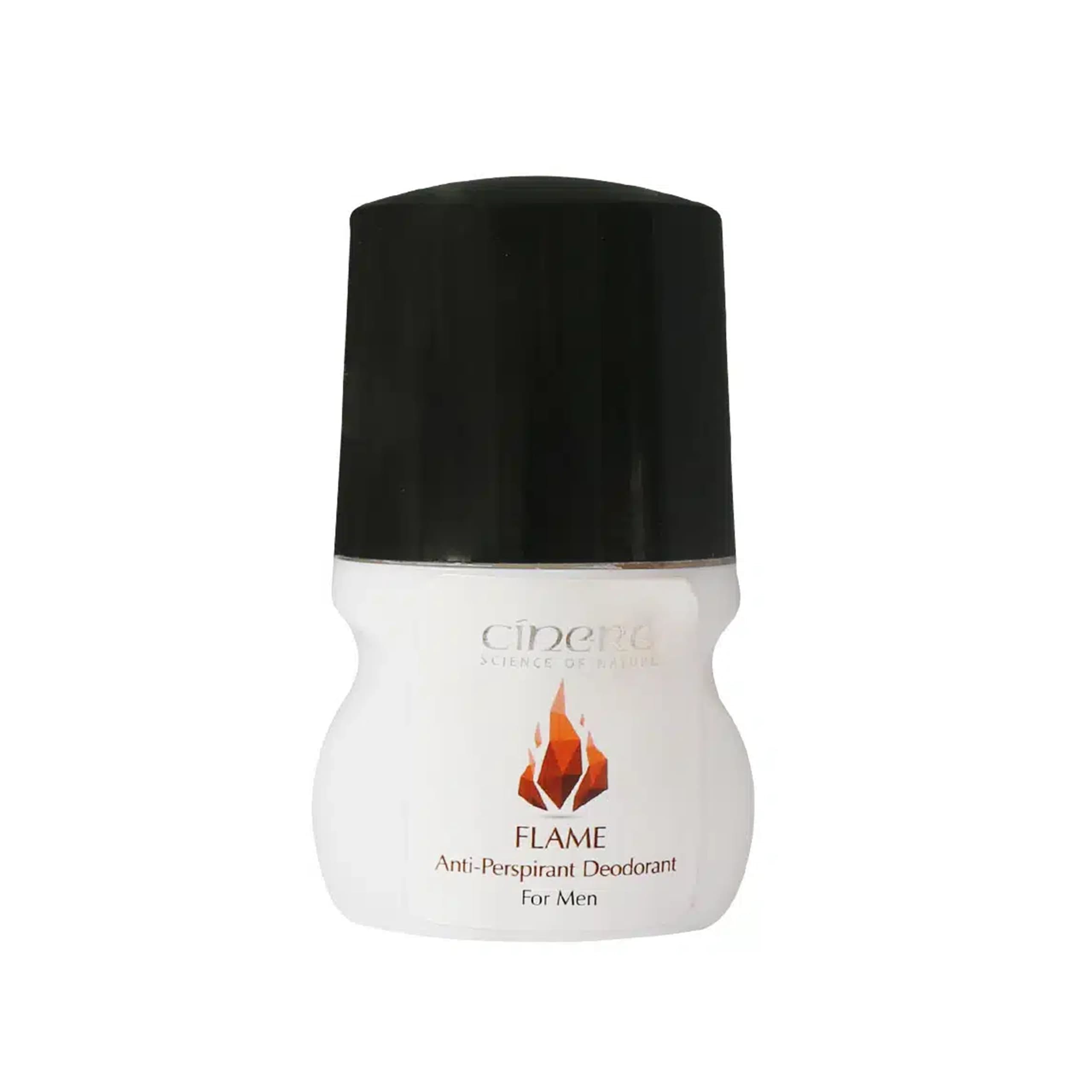 رول ضد تعریق مردانه سینره با رایحه گرم ۵۰ میلی لیتر | Cinere Flame Antiperspirant Deodorant For Men 50 ml