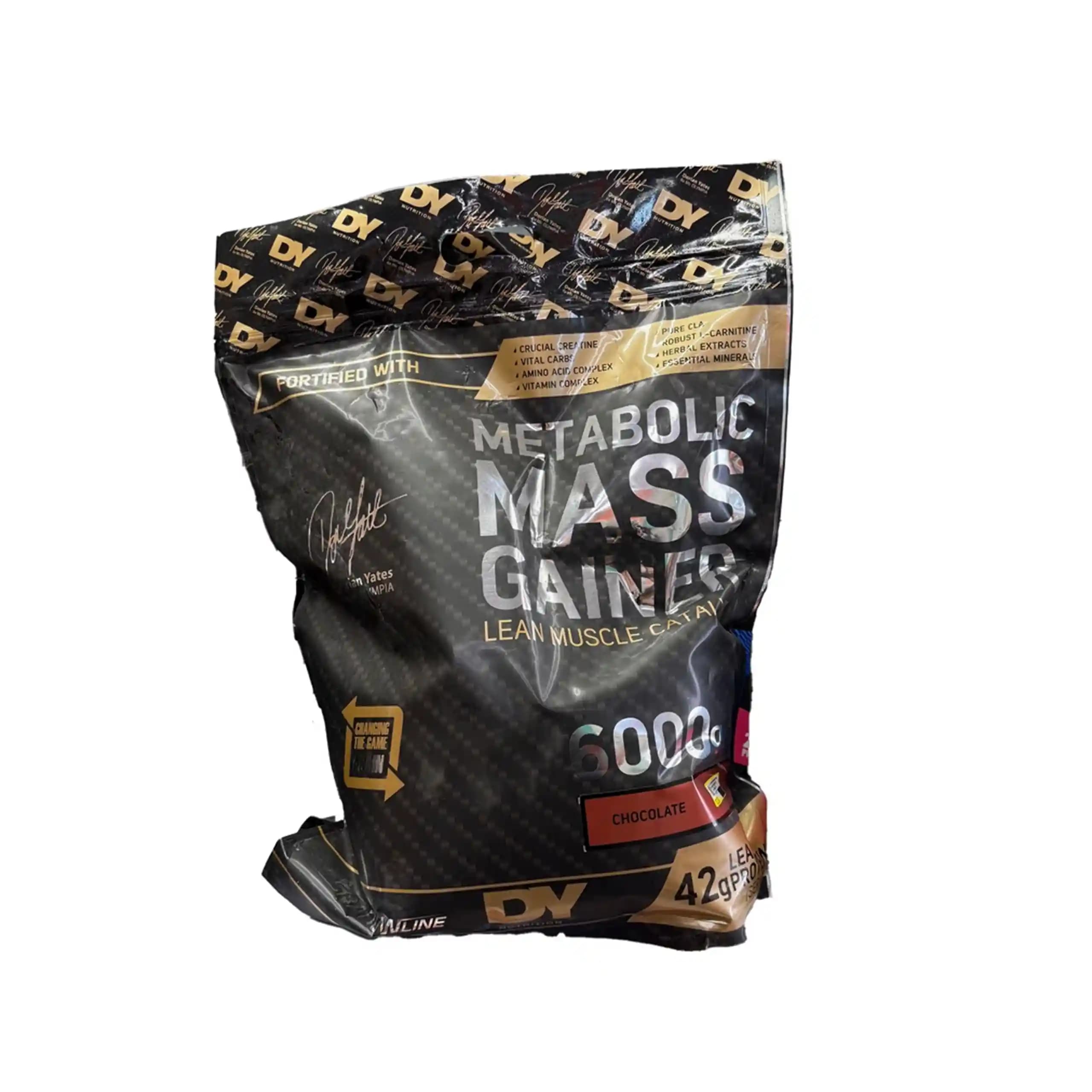 متابولیک مس گینر دوریان یتس (دی وای | dy) وزن 6000 گرم | Dorian Yates Metabolic Mass Gainer (DY) – 6000g — تصویر ۳