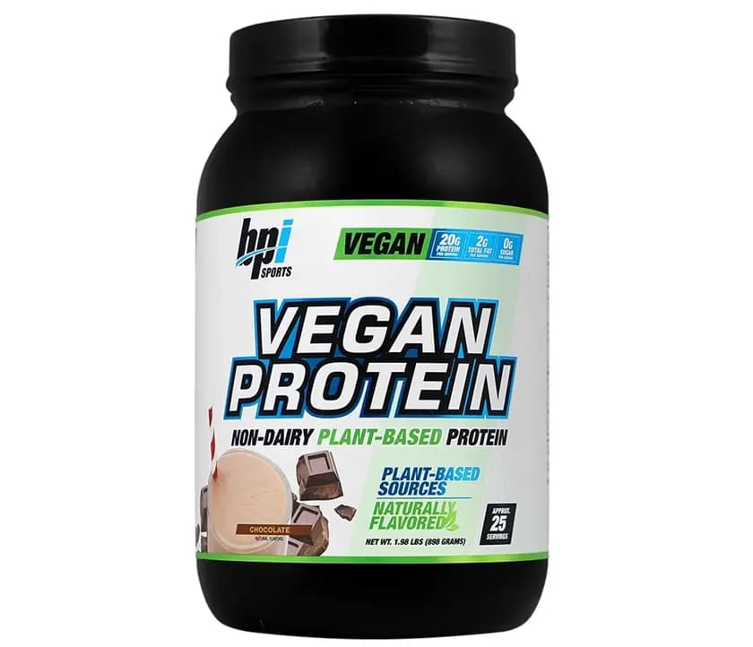 پروتئین وگن بی پی ای اسپورت شکلاتی | BPI Vegan Protein — تصویر ۲
