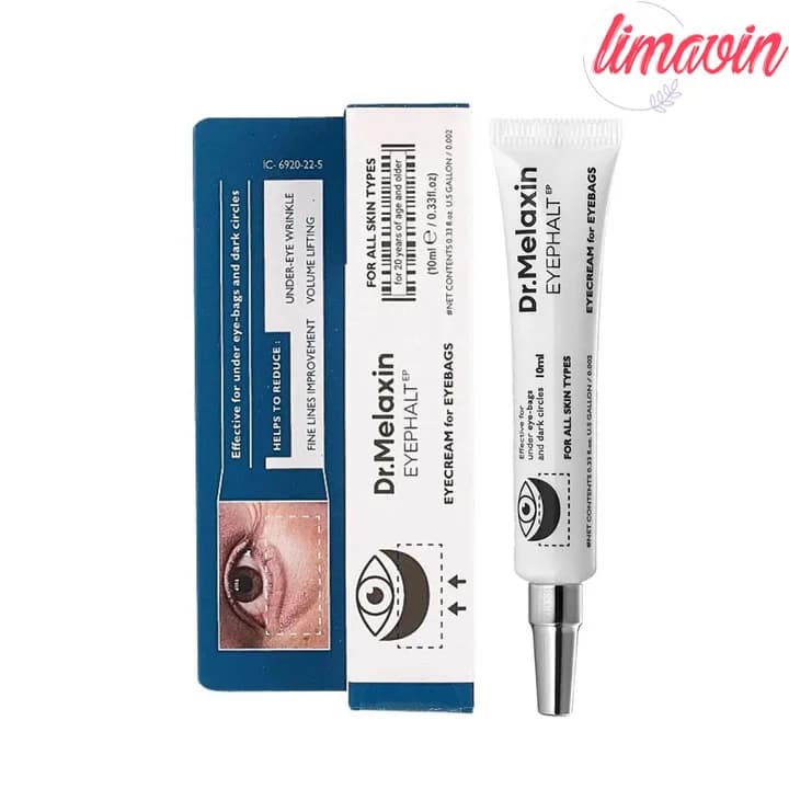 کرم دور چشم ضد چروک و روشن کننده ایفالت دکتر ملاکسین حجم 10 میلی لیتر — تصویر ۲