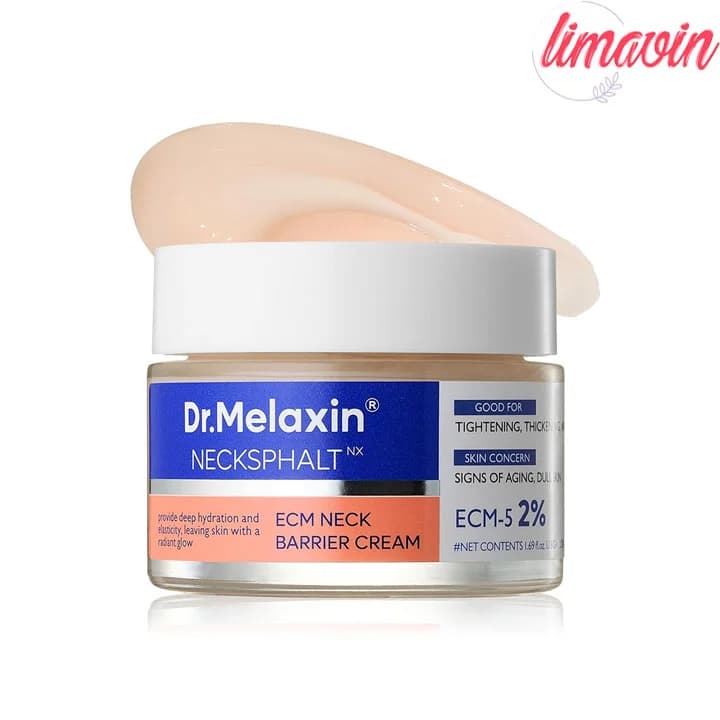 کرم گردن دکتر ملاکسین مدل سراماید و ECM ضد چروک قوی و روشن کننده پوست — تصویر ۳