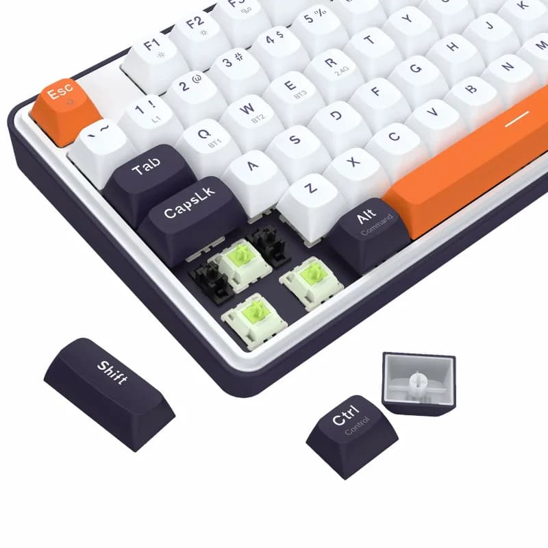 کیبورد بی سیم/با سیم ردراگون WYVERN PRO K689 — تصویر ۶