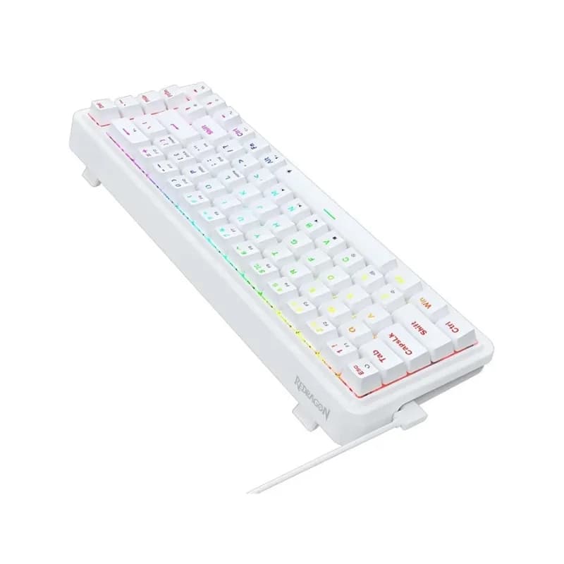 کیبورد ردراگون Nova K709 RGB سفید — تصویر ۱۰