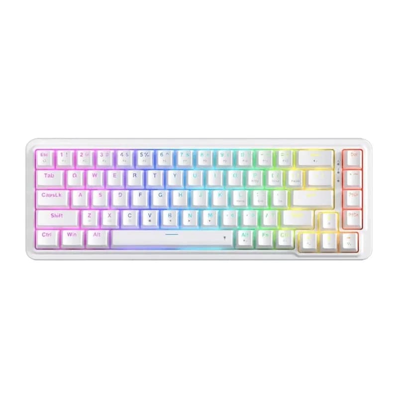 کیبورد ردراگون Nova K709 RGB سفید — تصویر ۸