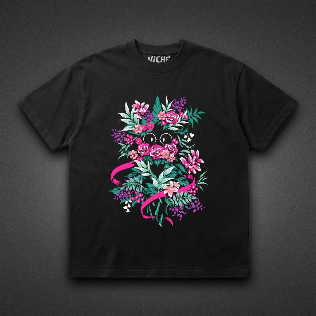 تیشرت Undertale طرح Ralsei Flower Shaped — تصویر ۲