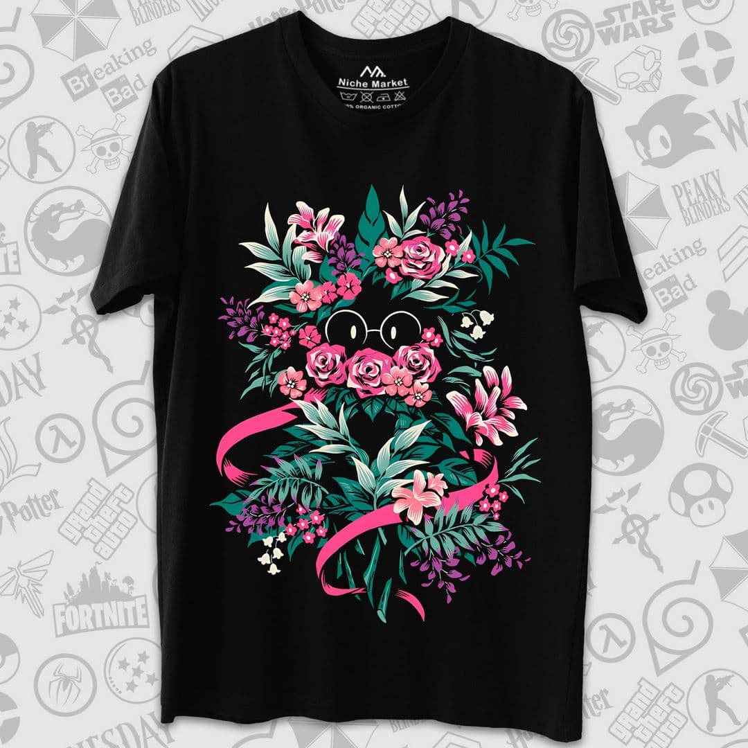 تیشرت Undertale طرح Ralsei Flower Shaped