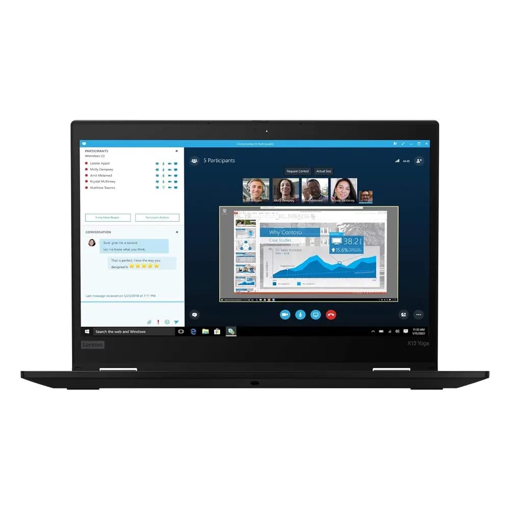 لپ تاپ لنوو LENOVO YOGA X13 | i5-10210U | 8G | 256G | INTEL UHD | 13″FHD TOUCH X360+PEN (استوک) — تصویر ۹