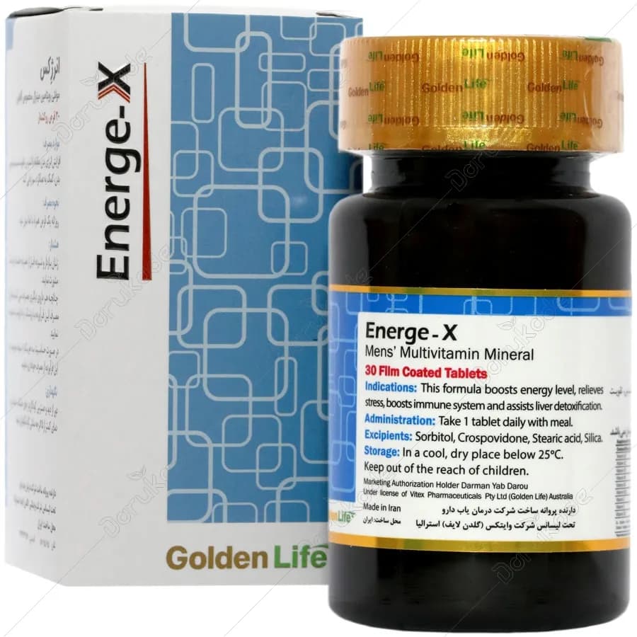 انرژکس گلدن لایف 30 عددی | Golden Life Energex