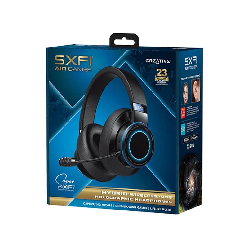هدست بی سیم گیمینگ کریتیو SXFI AIR GAMER — تصویر ۴