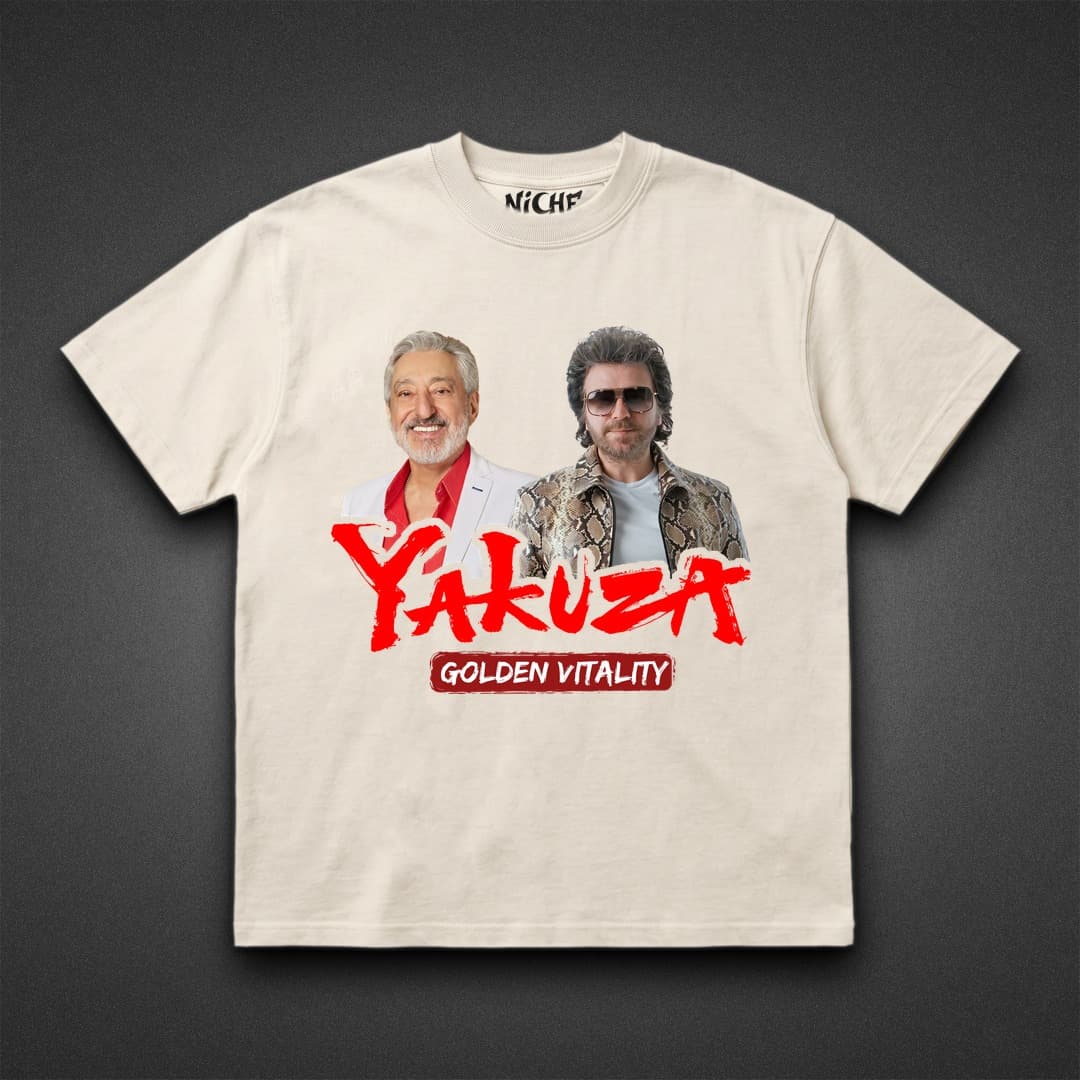 تیشرت Yakuza طرح Yakuza Golden Vitality — تصویر ۴