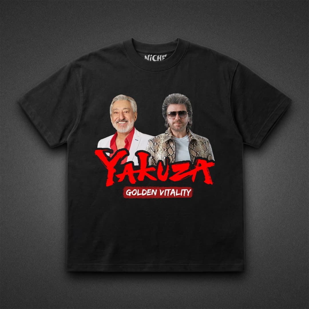 تیشرت Yakuza طرح Yakuza Golden Vitality — تصویر ۳