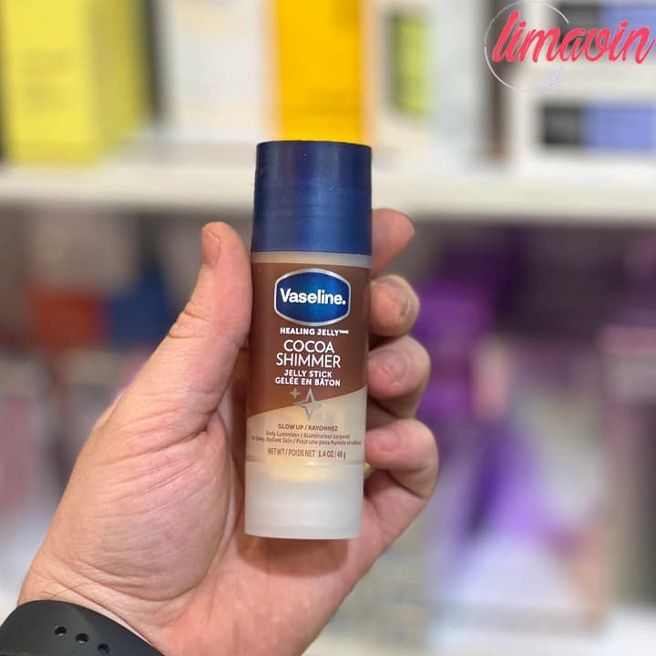 شیمر استیکی وازلین مدل Cocoa Shimmer حجم 40 گرم — تصویر ۲