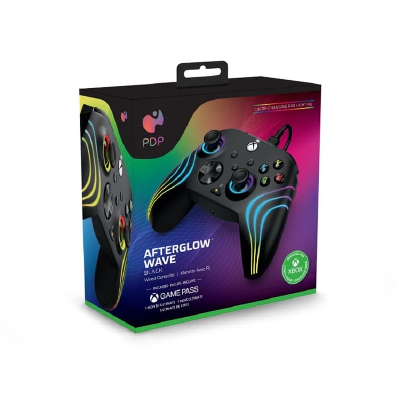 دسته با سیم PC/ایکس باکس PDP Afterglow Wave — تصویر ۶