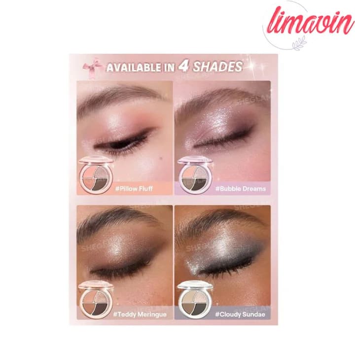 پالت سایه چشم 4 رنگ شیگلم مدل daydreamer mini palette — تصویر ۶